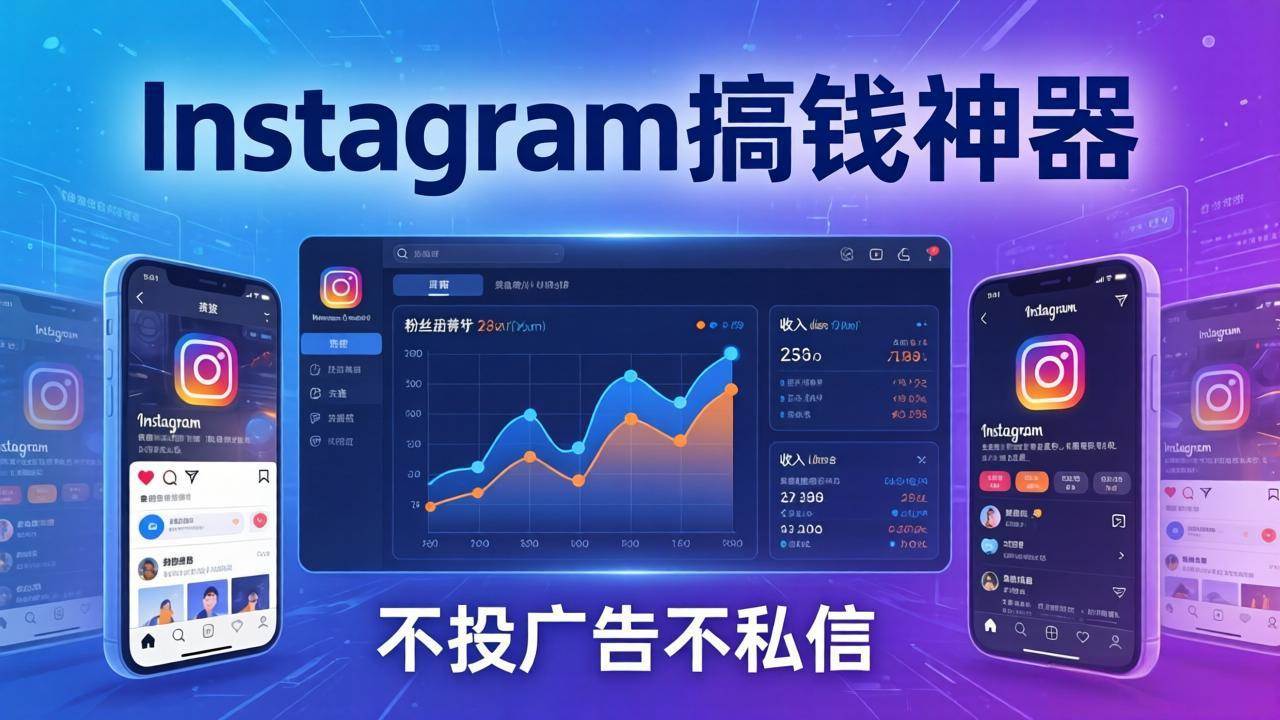 （17731期）Instagram搞钱神器：月涨6万粉+月入5万刀，不投广告不私信，靠算法+低价产品-华夏圈