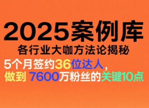波波来了案例库，收录各行业大咖的方法论，各行业大咖方法论揭秘（更新2026年3月）-华夏圈