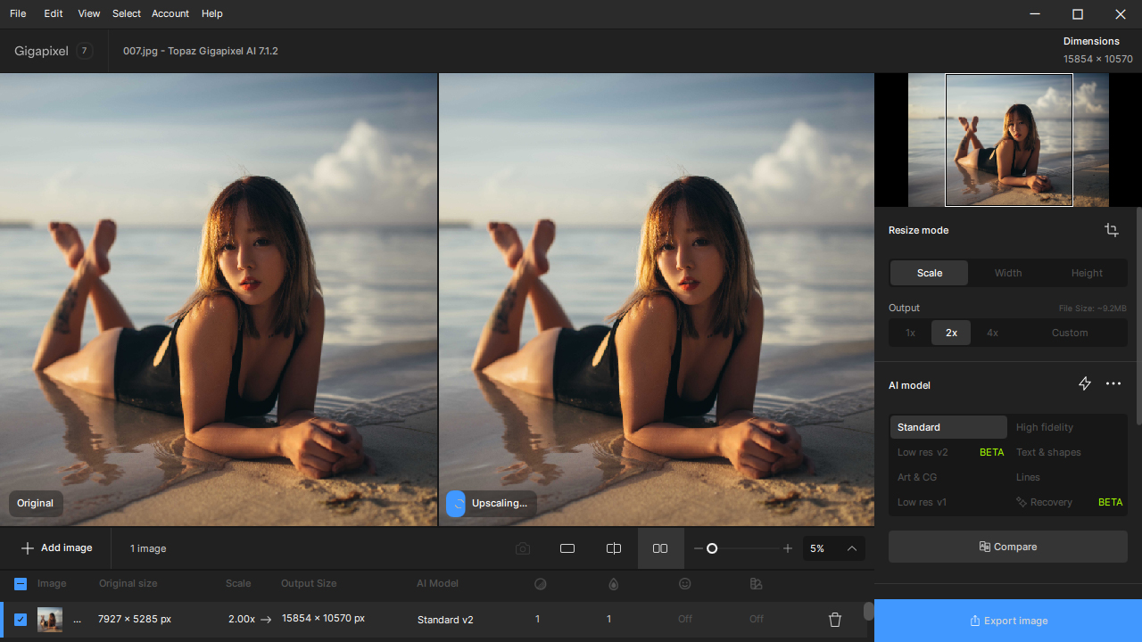 Ai图像放大Topaz Gigapixel v1.1.0高级版-华夏圈