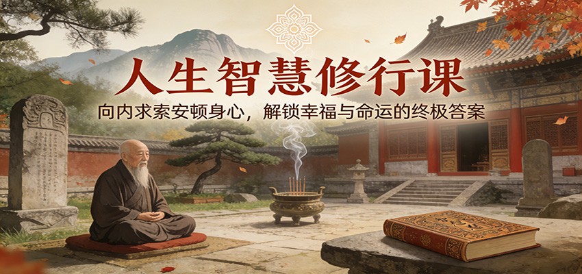 人生智慧修行课：向内求索安顿身心，解锁幸福与命运的终极答案-华夏圈