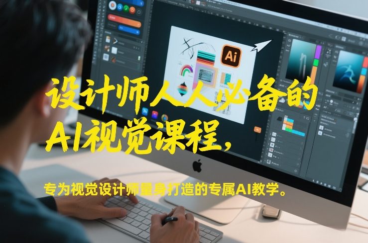 设计师人人必备的AI视觉课程，专为视觉设计师量身打造的专属AI教学-华夏圈