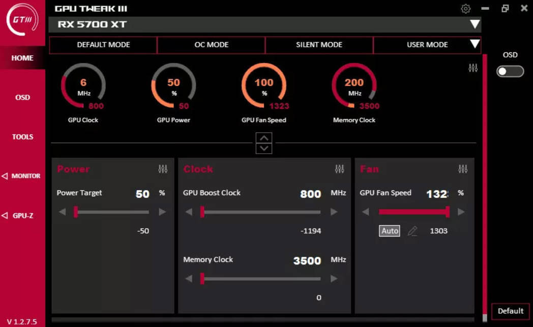 显卡超频GPU Tweak III v2.0.8.5-华夏圈
