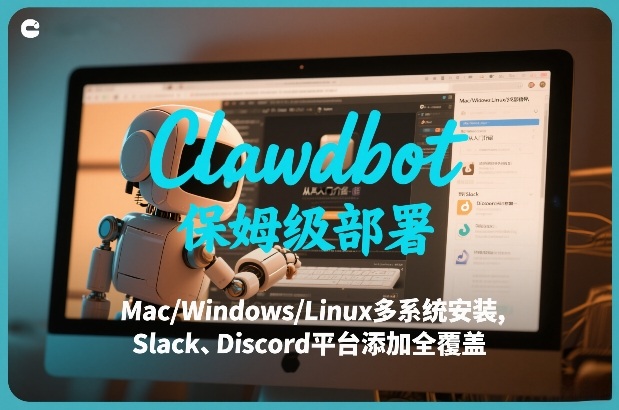 Clawdbot保姆级部署，从入门介绍、Mac/Windows/Linux多系统安装，到Slack、Discord平台添加全覆盖-华夏圈