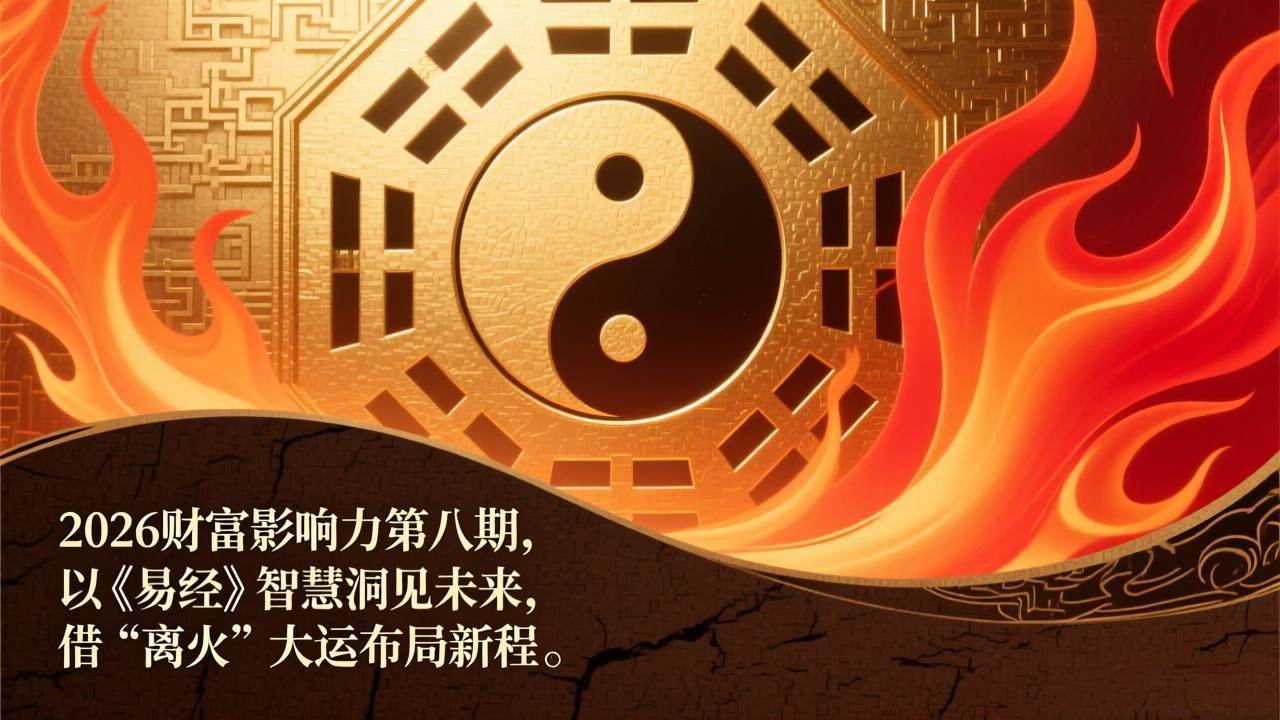 （17418期）2026财富影响力第八期，以《易经》智慧洞见未来，借“离火”大运布局新程-华夏圈