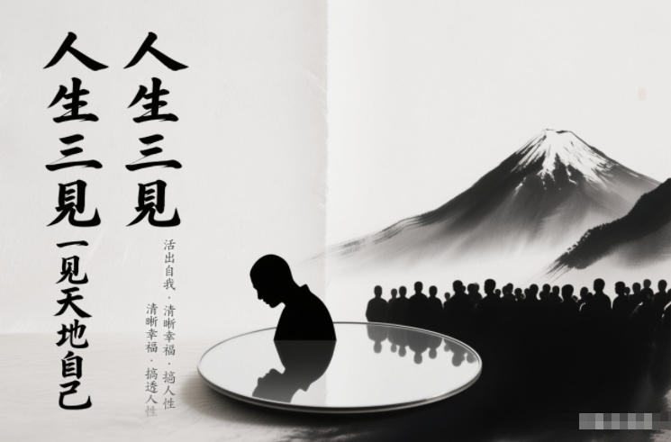 人生三见一见天地见众生见自己，活出自我拥有清晰幸福人生，搞透人性-华夏圈