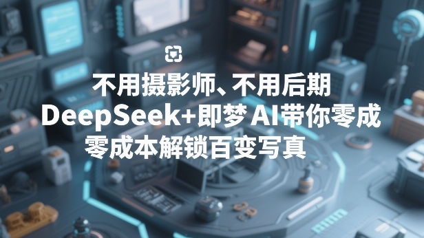 不用摄影师、不用后期，DeepSeek+即梦AI带你零成本解锁百变写真！-华夏圈