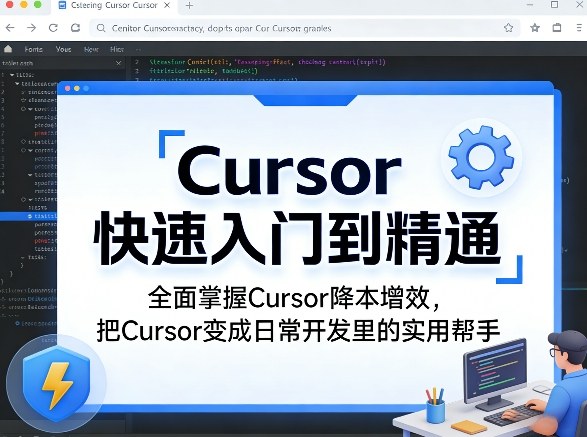 Cursor快速入门到精通，全面掌握Cursor降本增效，把Cursor变成日常开发里的实用帮手-华夏圈