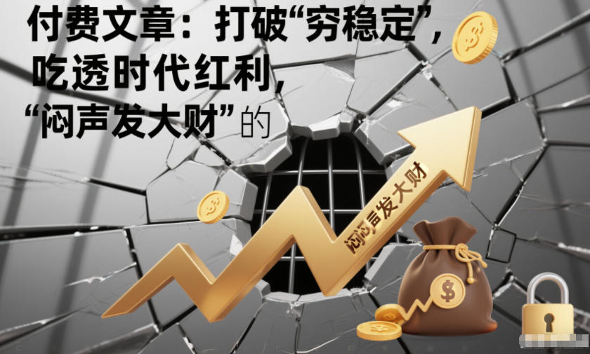 付费文章：打破“穷稳定”，吃透时代红利，“闷声发大财”的终极真谛-华夏圈