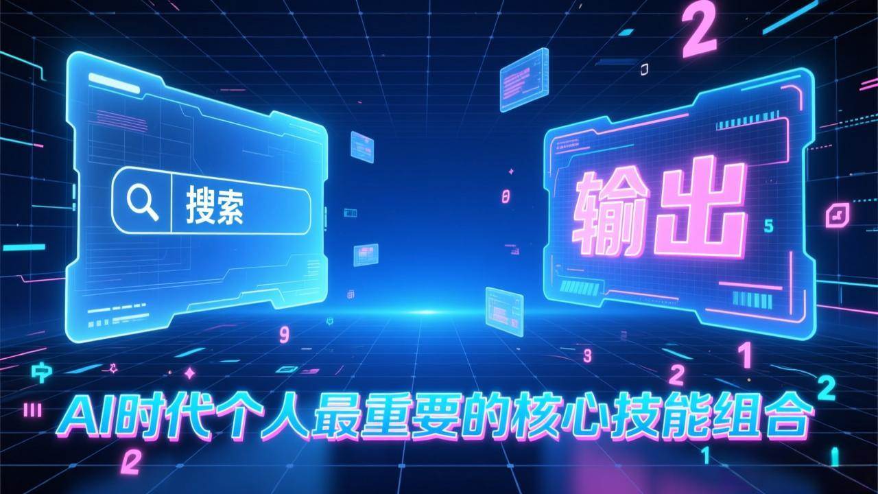 （17074期）付费文章：AI时代个人最重要的核心技能组合：“输出能力”和“搜索能力”-华夏圈