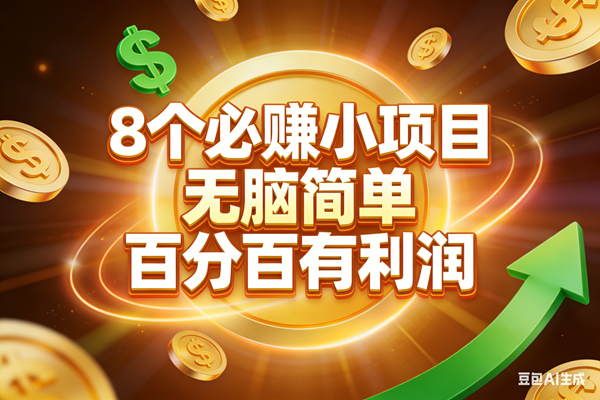 （17178期）10个必赚小项目，无脑简单，百分百有利润，副业首选，日入200+-华夏圈