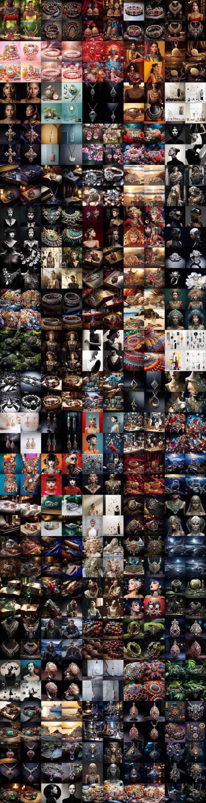 463个Midjourney珠宝摄影提示词：覆盖全品类珠宝，AI设计秒出专业效果-华夏圈