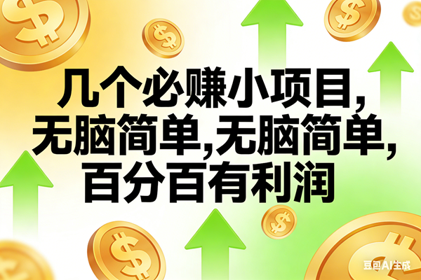 （16982期）10个必赚小项目，无脑简单，百分百有利润，副业首选，日入200+-华夏圈