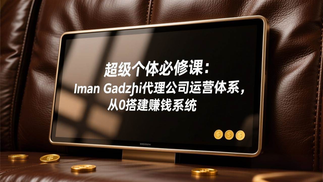 （17525期）超级个体必修课：Iman Gadzhi代理公司运营体系，从0搭建赚钱系统-华夏圈