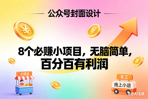 （17333期）8个必赚小项目，无脑简单，百分百有利润，副业首选，日入300+-华夏圈