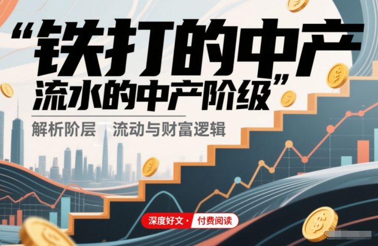 付费文章：铁打的中产，流水的中产阶级-华夏圈