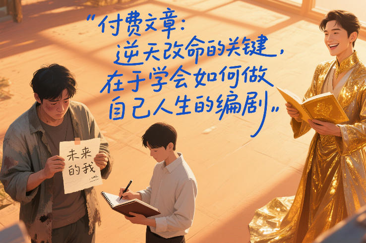 付费文章：逆天改命的关键，在于学会如何做自己人生的编剧-华夏圈