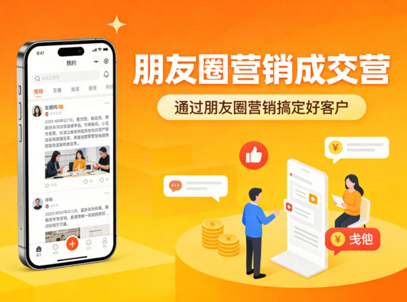 朋友圈营销成交营，通过朋友圈营销来搞定好客户-华夏圈