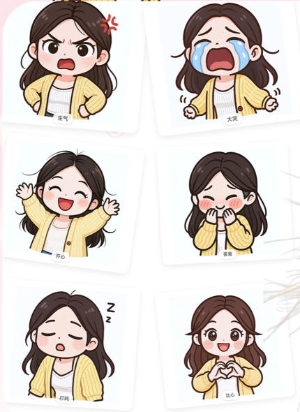 一张照片秒变多种表情包，三步就能拥有专属表情包库，零门槛玩转社交新玩法【文档】-华夏圈