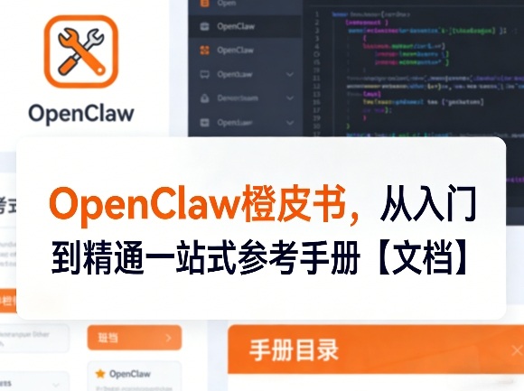 OpenClaw橙皮书，从入门到精通一站式参考手册【文档】-华夏圈