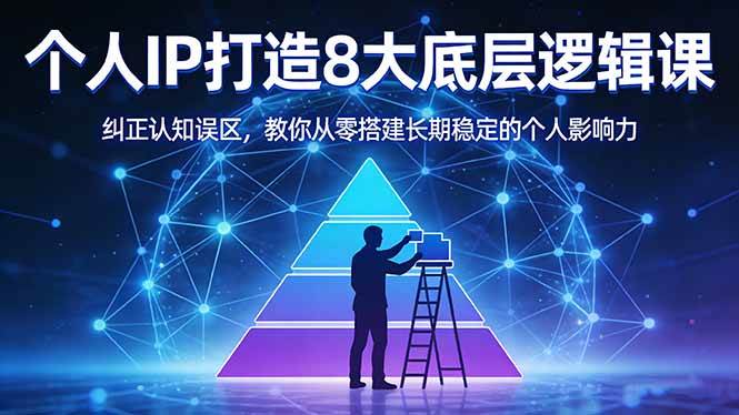 （17811期）付费文章：个人IP打造8大底层逻辑课：纠正认知误区，教你从零搭建长期稳定的个人影响力-华夏圈
