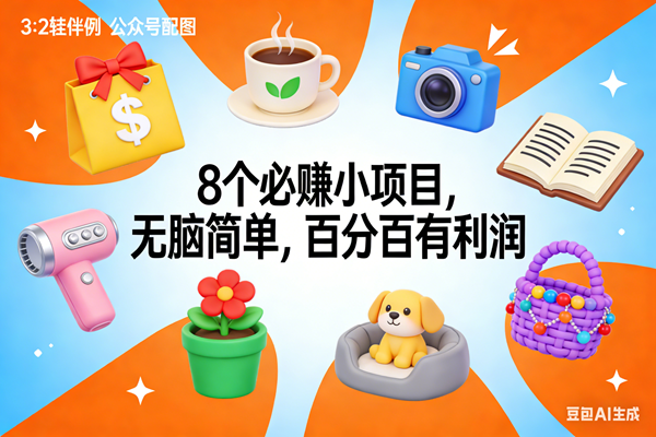 （17114期）8个必赚小项目，无脑简单，百分百有利润，副业首选，日入300+-华夏圈