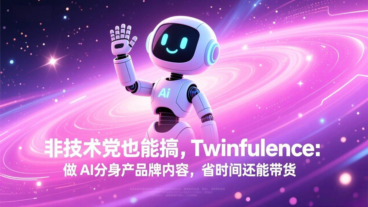 （17381期）非技术党也能搞!Twinfluence:做 AI 分身产品牌内容,省时间还能带货-华夏圈