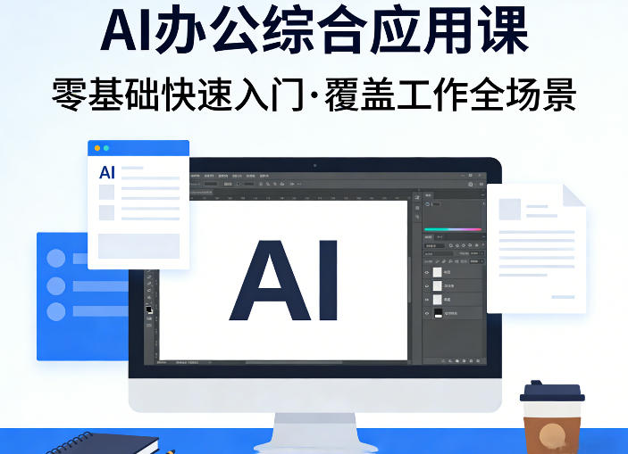 AI办公综合应用课，零基础快速入门，覆盖了工作中各种应用场景-华夏圈