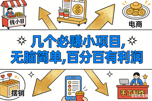 （16956期）9个必赚小项目，无脑简单，百分百有利润，副业首选，日入200+-华夏圈